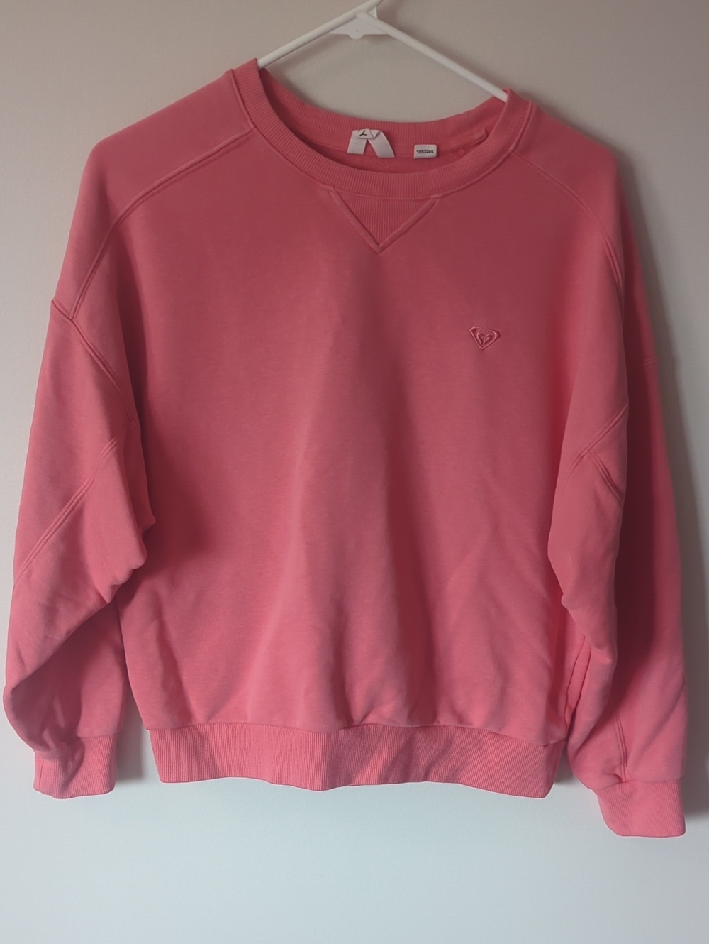 Roxy Pink Crewneck Sweatshirt